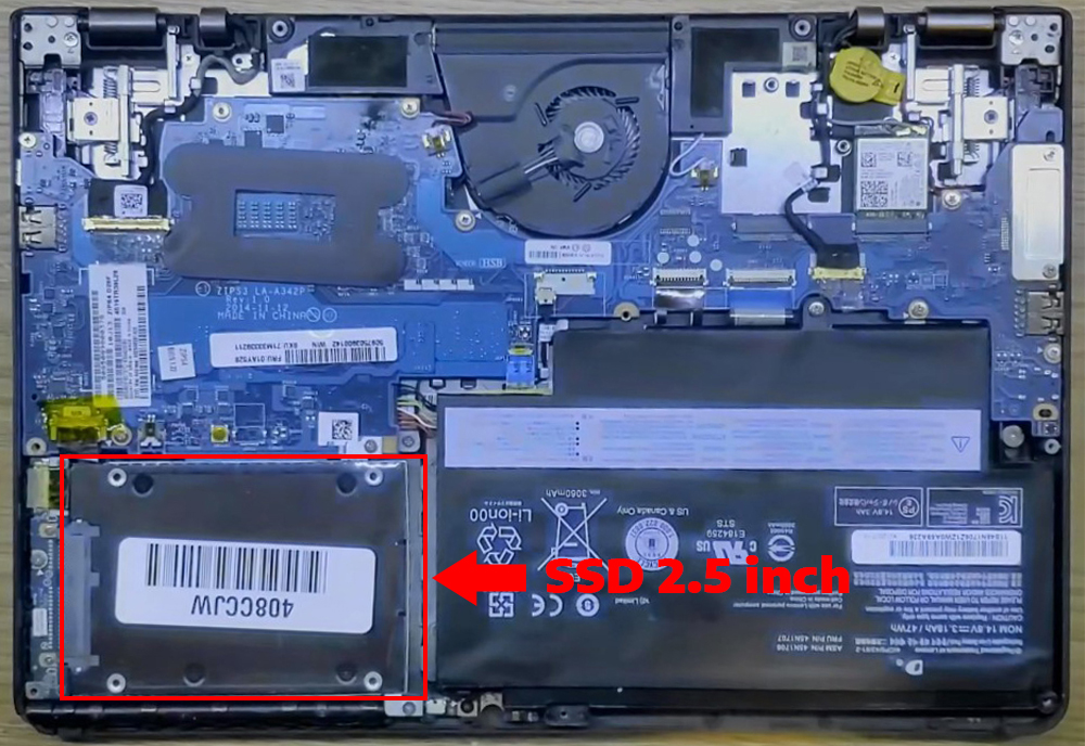 Nâng cấp Ram, SSD Laptop Lenovo ThinkPad Yoga 12